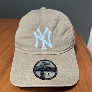 NEW ERA 9TWENTY キッズ キャップ ベージュ