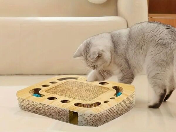 猫用品 おもちゃ 爪研ぎ付き