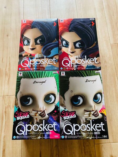 Qposket posket スーサイド・スクワッド ハーレイクイン スーサイドスクワッド ジョーカー・フィギュア