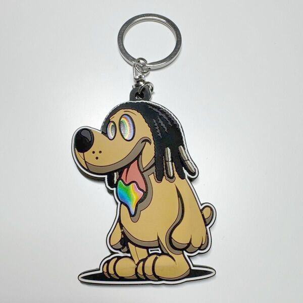 NastyDog キーホルダー ラバーキーホルダー