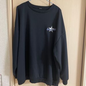 アベイル 大きいサイズ Stay Gold ブラック スウェット 3L