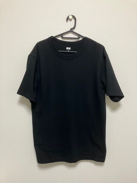 ユニクロU クルーネックTシャツ ブラック M