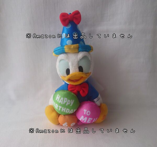 新品未使用 ディズニー ドナルド ぬいぐるみバッジ バースデー 誕生日 ぬいバ 2019
