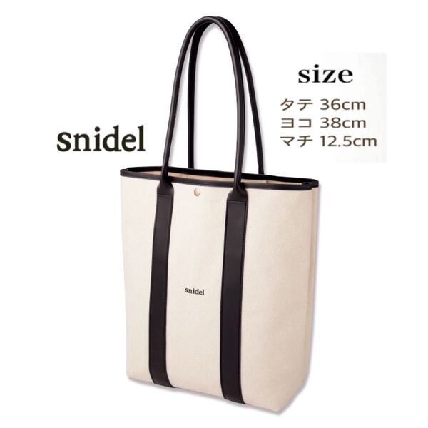 snidel Spring/Summer Collection ムック付録 スナイデル SNIDEL レディなBiGトートバッグ