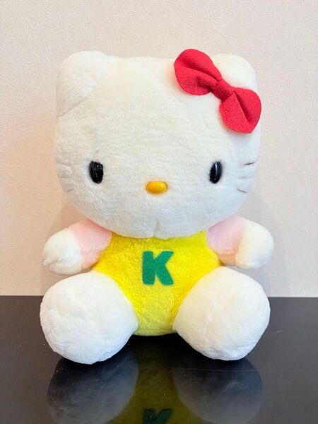ハローキティぬいぐるみ レトロ 平成 当時物 1998 サンリオ HELLO KITTY Sanrio