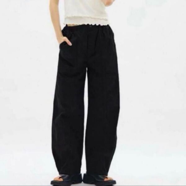 GU コクーンジョガープルオンパンツ Mサイズ 新品未使用