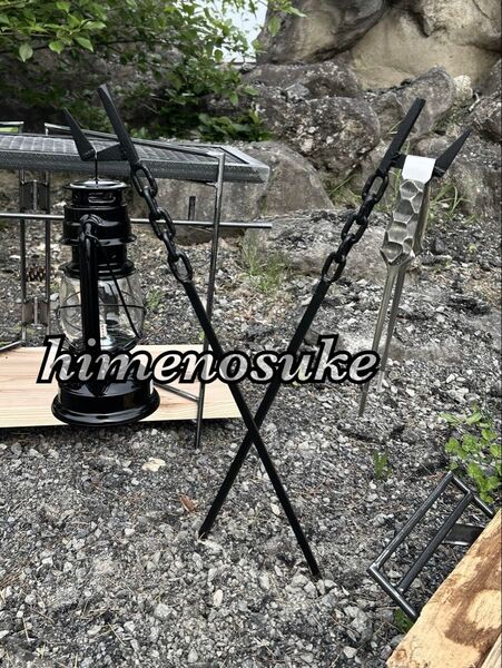 ☆送料込み☆ステイクハンガー1本 即購入OK ランタンスタンド アウトドア キャンプギア BBQ