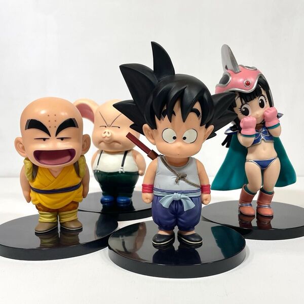 4点まとめ売り 国内正規品 ドラゴンボール コレクション 孫悟空 クリリン ウーロン チチ フィギュア