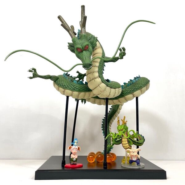 3点まとめ売り 一番くじ ドラゴンボールZ 神龍ビッグソフビフィギュア賞 イマジネイションフィギュア 神龍&ウーロン シェンロン