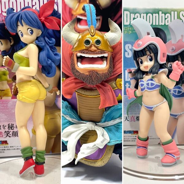 3点まとめ売り 国内正規品 ドラゴンボールスタイリング ランチ チチ 造形天下一武道会 牛魔王 フィギュア