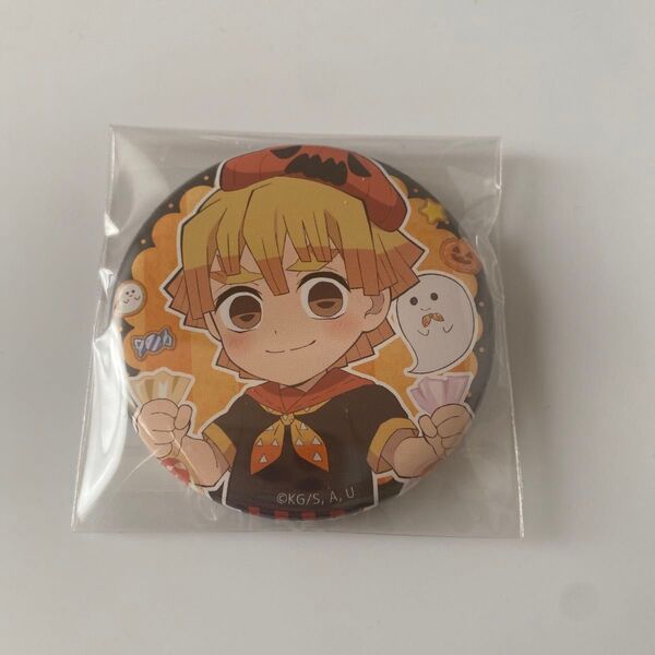 鬼滅の刃 我妻善逸 ufotable ハロウィン 缶バッジ ノーマル