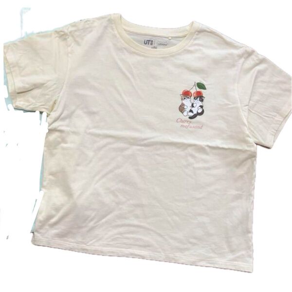 モフサンド 160 S ティシャツTシャツ 猫ネコねこ さくらんぼにゃん 半袖Tシャツ カットソー キッズ