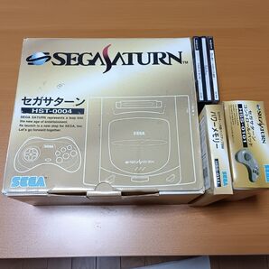 セガサターン本体 パワーメモリー おまけソフト付き