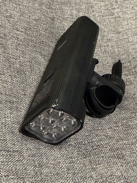 自転車用ライト LED ブラック 黒