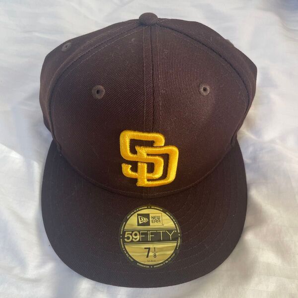 New Era 59FIFTY キャップ 7 1/8 ブラウン