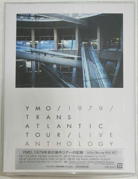 新品未開封 YMO 1979 TRANS ATLANTIC TOUR LIVE ANTHOL