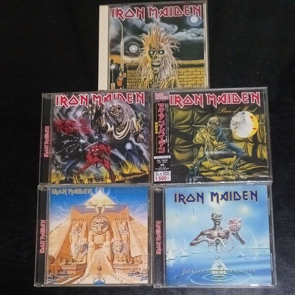 IRON MAIDEN アイアン メイデン CD5枚セット CD