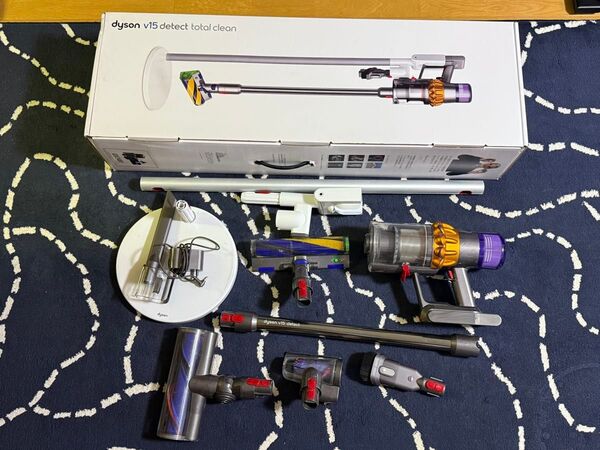 Dyson V15 Detect Total Clean sv22 ダイソン 掃除機 コードレスクリーナー レーザー