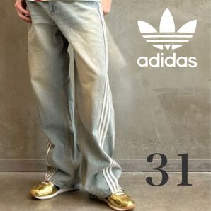 新品31】ADILENIUMシーズン3 ルーズフィットデニムパンツ メンズGパン