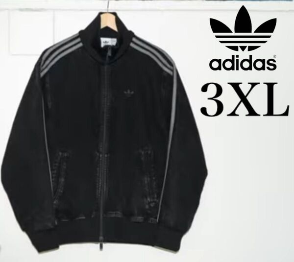 新品3XL】アディダスアディカラーデニムジャケットファイヤーバードトラックげんじ