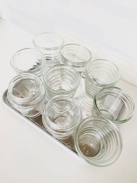 ガラス製 カップ 容器 プリン ゼリー ムース パフェ お菓子作り 料理 製菓 パティシエ 差し入れ ホームパーティー デザート