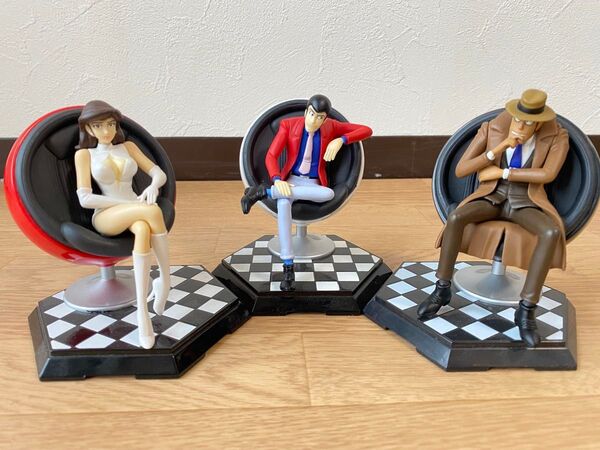 ルパン三世 チェア型ケース&フィギュア 3個セット