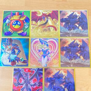 遊戯王 イラスト色紙 8枚