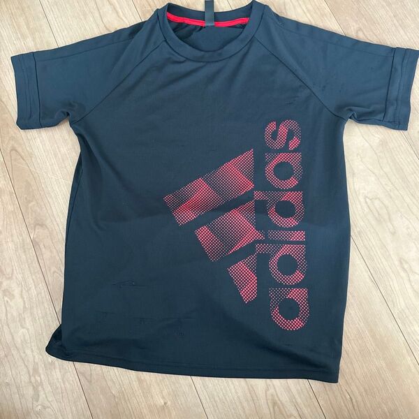 adidas Tシャツ 黒 スポーツウェア 子供服 アディダス ドライ 練習着 プラクティスシャツ
