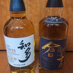 サントリーウイスキー知多&ウイスキー倉吉8年 2本セット