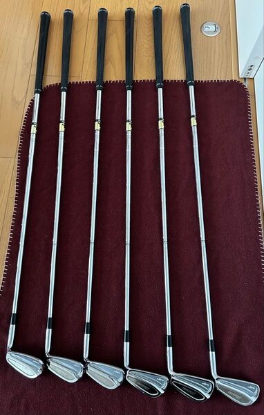 MIZUNO MP-58 ミズノ メンズ 右利き アイアン6本セット Dynamic Gold SL S300ダイナミックゴールド