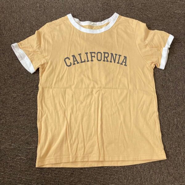 GU 半袖 ロゴTシャツ 半袖Tシャツ トップス M