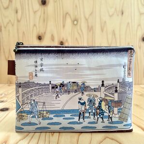 和柄ポーチ 浮世絵