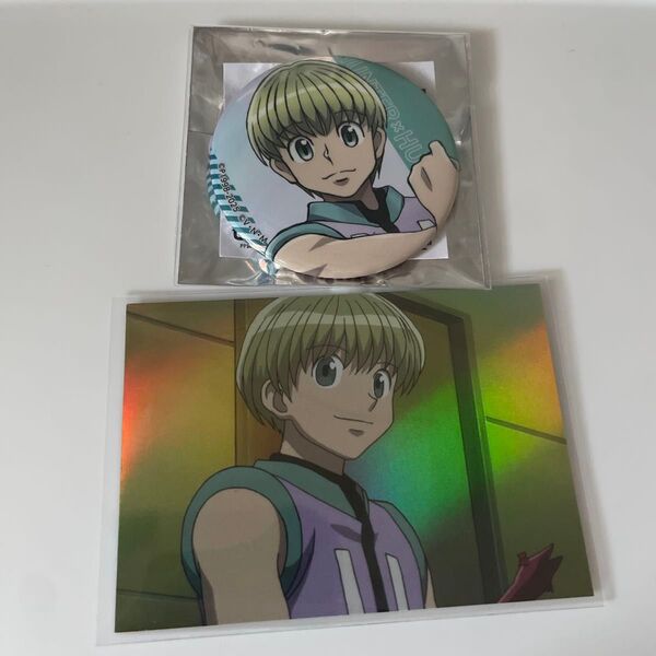HUNTER × HUNTER ハンターハンター ポップアップ POPUP 缶バッジ シャルナーク マルイ 場面写 カード