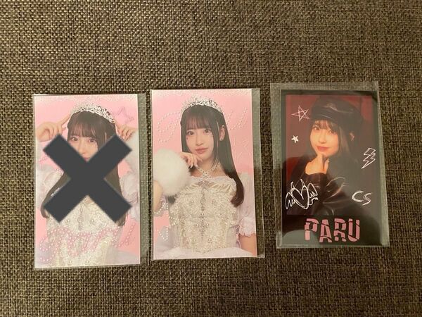 cutie street きゅーすと ラッフルくじ 桜庭遥花 生誕 ステッカー 10連 フォトカード
