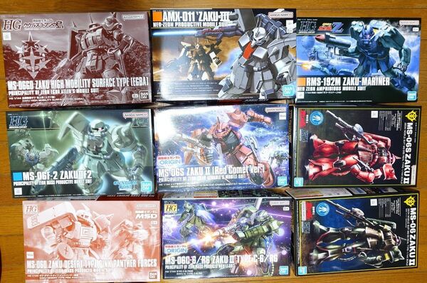 HG ザク まとめ売り ガンプラ 新品