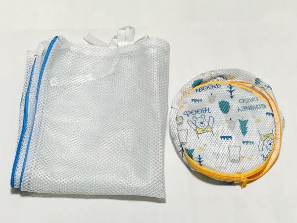 ニトリ 毛布が洗える洗濯ネット&ダイソー クッション洗濯ネット 2枚セット