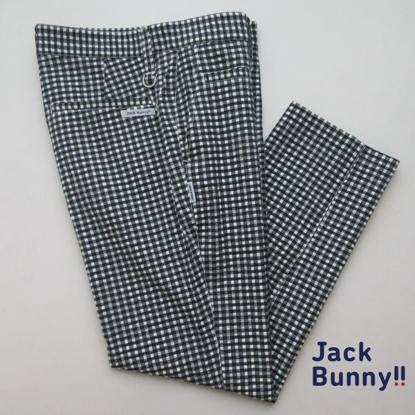 Jack Bunny !!ジャックバニー シアサッカー ストレッチ ゴルフパンツ5