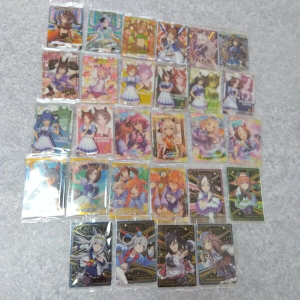 ウマ娘 プリティーダービー ツイン ウエハース カード 第4R コンプリート フルコン