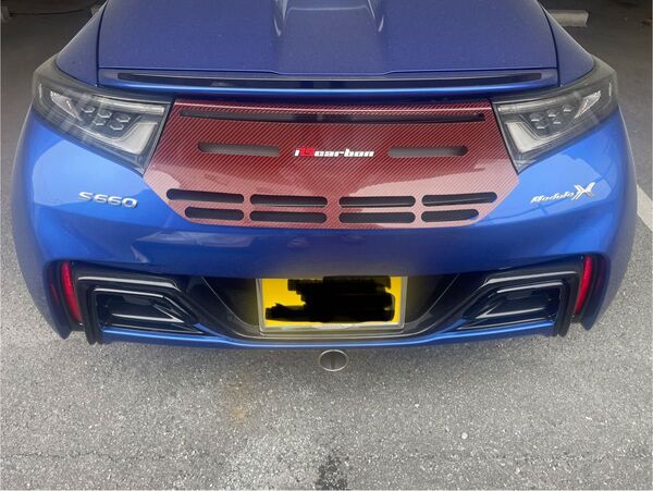 S660 RS Carbon リアライトパネルカバー