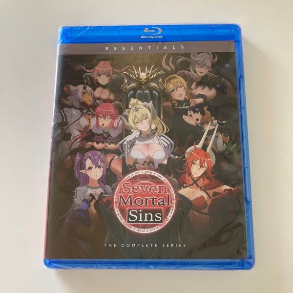 北米版 【sin 七つの大罪】全12話BOX!Blu-ray
