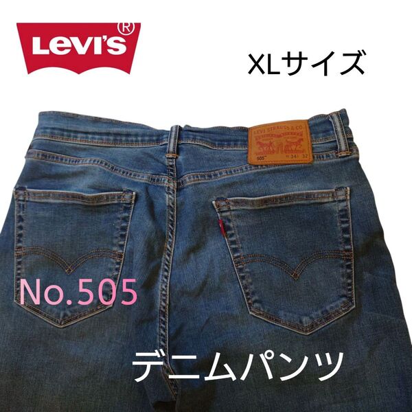 【古着美品】Levi's リーバイス No.505 デニムパンツ デニムジーンズ