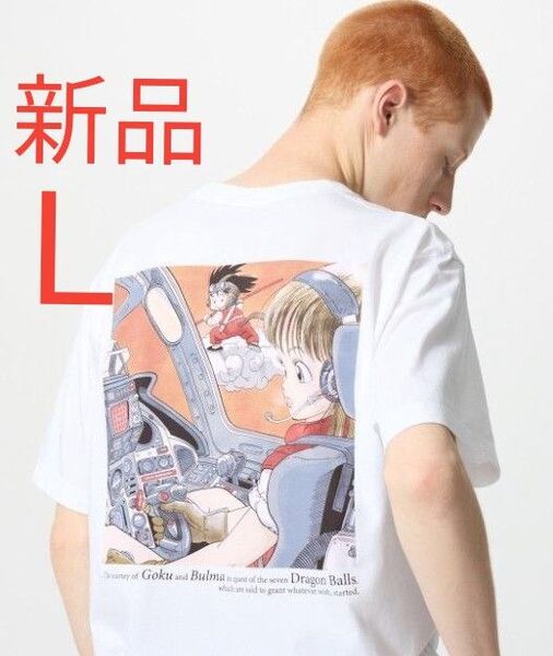 新品 ユニクロ ドラゴンボール UT 孫悟空 ブルマ UNIQLO コラボ DAIMA メンズ レディース 半袖 ホワイト L