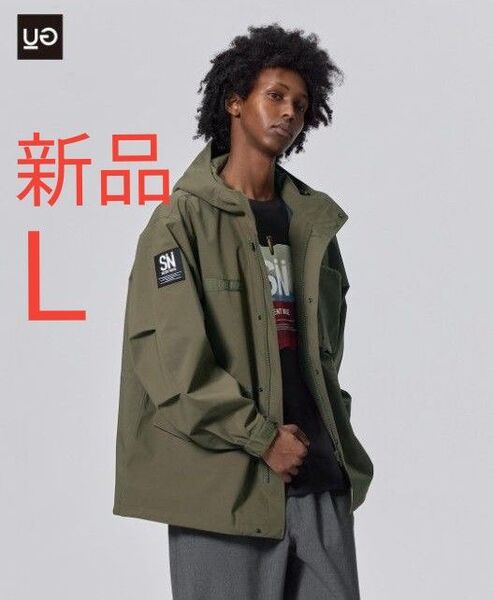 新品 UG ジーユー アンダカバー ユーティリティブルゾン 男女兼用 GU UNDERCOVER オリーブ メンズ レディース L