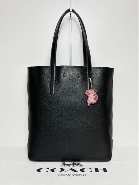 【極美品】定価7万 コーチ メンテ済み COACH メンズ ビジネス バッグ トートバッグ ブリーフケース 本革 レザー 肩掛け