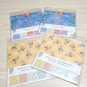 ディズニー100 グッズ ダイソー デザインペーパー ピクサー クラシックキャラー