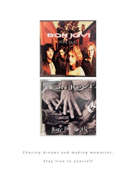 2枚 BON JOVI CD 「Keep the Faith 」「These Days(おまけ)」