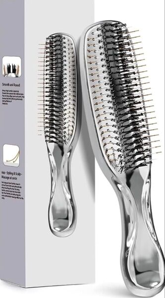 ヘアブラシ くし ウェットブラシ ブラシ ミニ ブロードライコームブローブラシ スタイリング ヘアケアブラシ くし 髪の毛