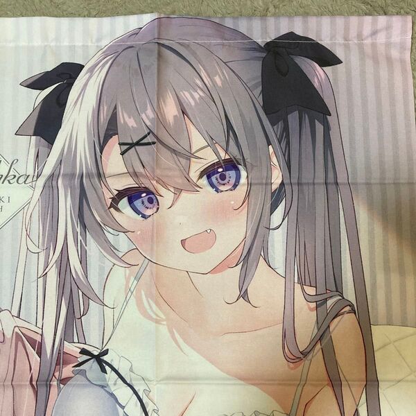 電撃萌王 涼香 B2タペストリーに入っている生地