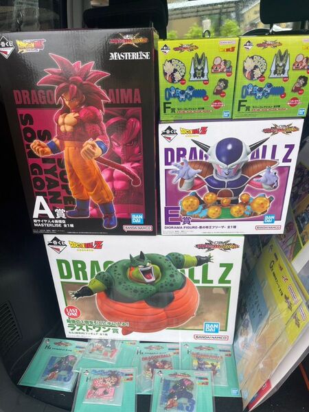 一番くじドラゴンボールE賞フリーザフィギュア【新品・未開封】 VSオムニバスCROSS A賞ラストワン セル 自爆 まとめて