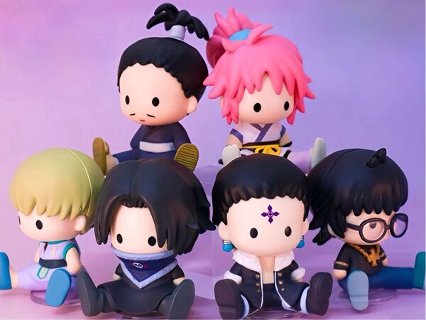 HUNTER×HUNTER ペタドール 幻影旅団 全6種 コンプリート フィギュアセット